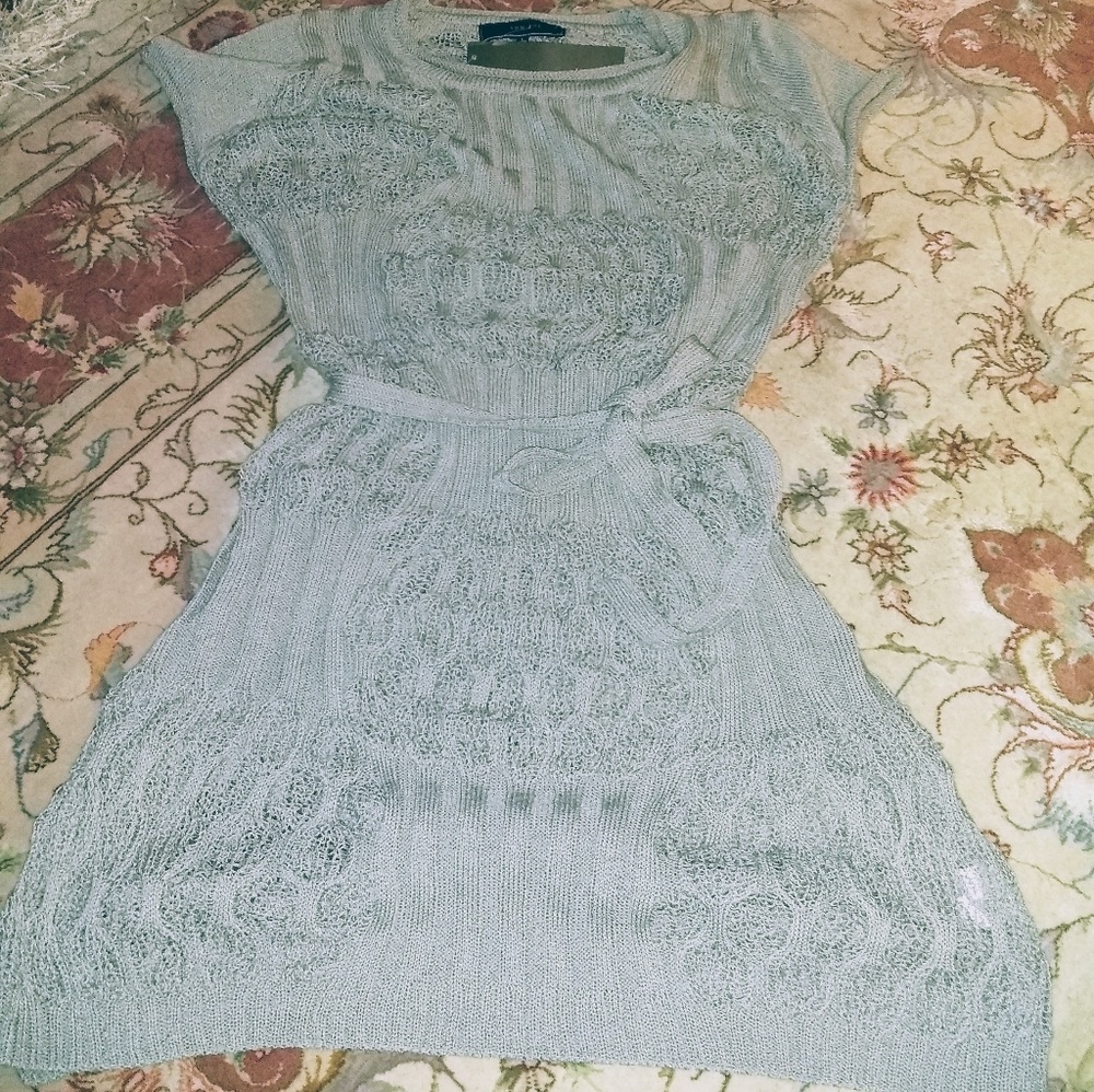Lumiere Gray kntted-swimsuit